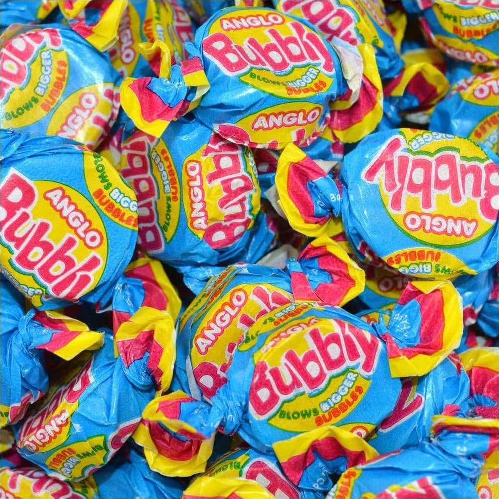 Anglo Bubbly Sweets 500 Gram Bulk Bag 500g Assorted Sweet Pick and Mix for Parties, Gifts, and Sharing.