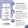 L-LYSINE 1000MG - 180 Vegan Tablets - 6 Month Supply - High Strength Essential Amino Acid view 2