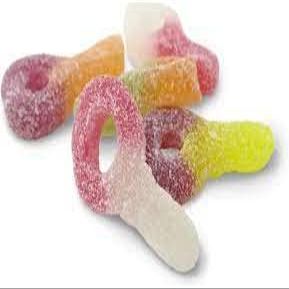 Chewy Fizzy Sour Dummy Mix Sweets Share Bag - 1kg Bag