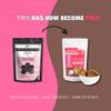 KILOBEATERS Berry Clusters Protein Muesli 1kg Vegetarian, Low Carb, High Protein Breakfast Cereal Sugar-Free, Healthy Diet Snack Crunchy Granola with Real Berries view 2