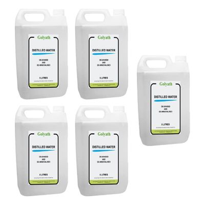 Distilled Water 25L (25 Litre)  Pure Steam Distilled Water 25 Ltr