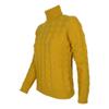 CASHMERE COMPANY Women's Braid Turtleneck 121 Cashmere and Wool Mustard Color, See PHOTOS, UK 8 view 2
