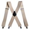 Men's Braces with 4 Hook-Clips for Trousers, Vintage Suspenders Braces for Men Heavy Duty Adjustable Elastic X Shape (H) view 1