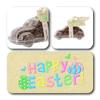 ButtonChocs Easter Chocolate Car. Belgian Milk Chocolate Easter Gift. view 2