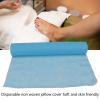 1 Roll Disposable Non Woven Bed Sheet Roll, Skin Friendly Disposable Facial Cover Roll with Breakpoint, Thickened Massage Table Paper Roll for SPA Club Skin Management Center Beauty Salon(Blue) view 2