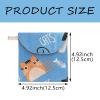 5 Pack Sanitary Napkin Storage Bags Cute Pattern Sanitary Pad Storage Pouch Portable Mini Menstrual Bag Pouch Kit for Women and Teen Girls (5 Styles) view 2