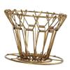 misppro Durable Coffee Drip Filter Coffee Dripper Cup Camping Cookware Folding Golden view 1