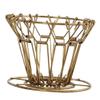 misppro Durable Coffee Drip Filter Coffee Dripper Cup Camping Cookware Folding Golden view 2