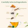 VAHDAM, Turmeric Ashwagandha Herbal Tea Bags (30 Count) Caffeine Free, Non GMO, Gluten Free | 100% Pure Herbal Blend - Sweet & Earthy | Individually Wrapped Pyramid Tea Bags | Direct from Source view 3