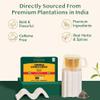 VAHDAM, Turmeric Ashwagandha Herbal Tea Bags (30 Count) Caffeine Free, Non GMO, Gluten Free | 100% Pure Herbal Blend - Sweet & Earthy | Individually Wrapped Pyramid Tea Bags | Direct from Source view 4