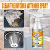 Hbk All Purpose Kitchen Cleaner,Easy Off Kitchen Degreaser,All-Purpose Foaming Heavy Oil Stain Cleaner,Rinse Free Heavy Duty Degreaser Cleaner For Stubborn Grease Grime (3PC) view 2