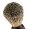 barenx Safety Salon Wood Handle Shaving Brush for Face Neck Cutting Dust Clean Tool view 2