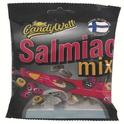 13x130g Candywell Salmiac mix bags