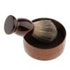 barenx Wooden Men Shaving Brush with Shaving Cup Bowl Barber Beard view 3