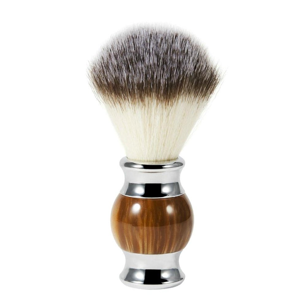 barenx Resin Handle Facial Hair Removal Beard Shaving Brush for Men Shaving Tool
