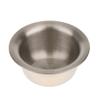 barenx Stainless Steel Shave Brush Stand Holder & Soap Bowl Mug Set view 3