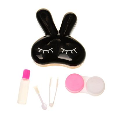 barenx Size Rabbit Shape Travel Lens Case Eye Care Kit