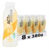 Acti-Shake Vanilla High Protein Dairy Drink 380g (Pack of 8) - 20g of Protein per bottle- Ready to Drink - Low Fat and No Added Sugars - 193 kcal - Multipack view 1