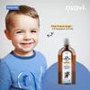 Osavi Norwegian Cod Liver Oil Kids  500 ml | 500 mg Omega3| Supports Brain Function, Vision, Heart Health, Immune System | Includes 135 g Vitamin A | Lemon Flavour | Made in Norway view 4