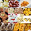 Two Different Types Of Delicious Indian Traditional Sweets Raksha Bandhan,Marriage,Diwali,Holi,Ganesh Chaturthi Festival Treat For Family & Friends (2  375g Each) (Brown Peda & Motichoor Laddu) view 1