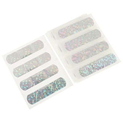 20pcs Sparkly Plasters for Boys and Girls Glitter Adhesive Bandages Waterproof Fun Daily Use Plasters Outdoor Accessory
