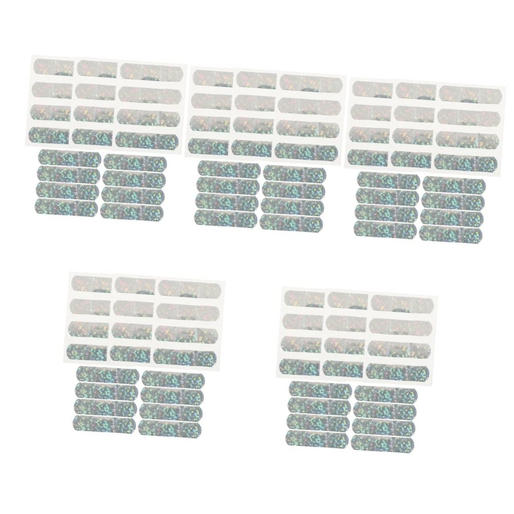 100pcs Glitter Cartoon Bandages for Boys and Girls Convenient Adhesive Strips for Daily Use Skin-Friendly and Easy to Apply Bright Colors for Fun and