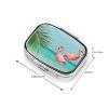 Flamingo in Water Square Pill Box, Pill Dispenser Box Cod Liver Oil Box Vitamin Pill Box view 3