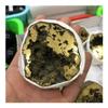 JUKUCKV Yellow metal angel halo earth crystal titanium bismuth silicon iris cluster cures reiki Spiritual support (Size : 10pcs) view 1