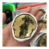 JUKUCKV Yellow metal angel halo earth crystal titanium bismuth silicon iris cluster cures reiki Spiritual support (Size : 10pcs) view 2
