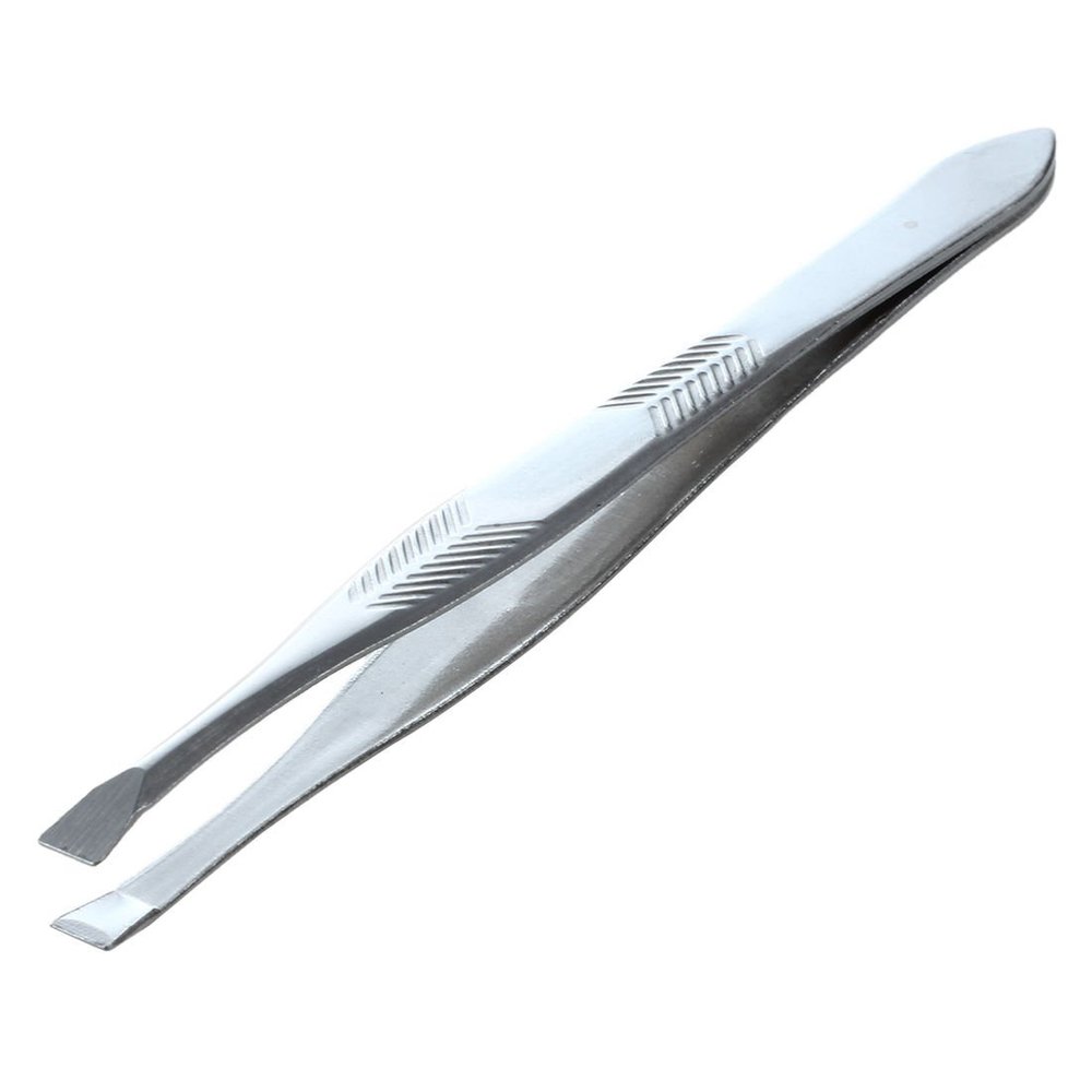 Bumdenuu 3.5" Steel Tone Eyebrow Tweezers Length