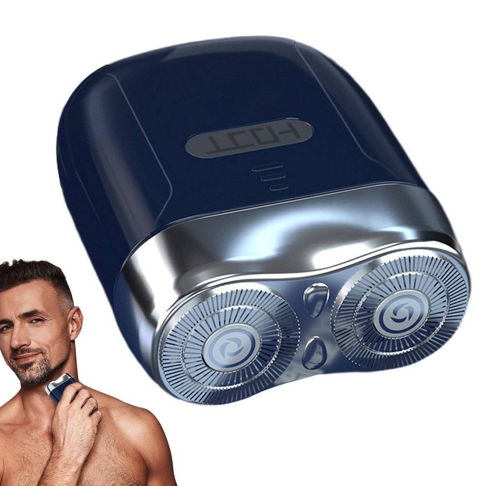 Electric - Portable Shaver Electric,Wet and Dry Men's USB Rechargeable Waterproof Shaver for Home Car Travel
