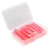 Jojomis 30 Pieces Interdental Brush Toothpick Floss Flosser Teeth Clean Oral Care Set - Red, 5cm view 3