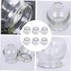 1 Set Cupping Body Care Glass Cups Kit Facial Full Body Suits Body Suction Cups Suction Cups for Body Cups Massage Household Tools Lead- Glass Suction Cup Set Vacuum view 4