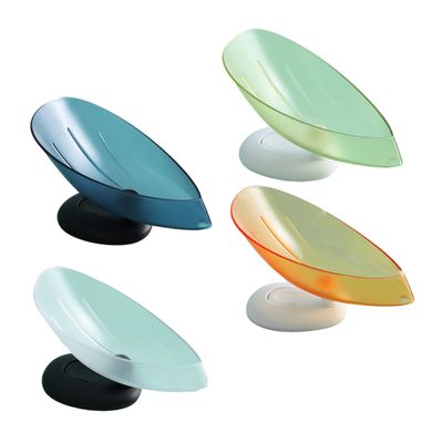 KOMBIUDA 4pcs Soap Storage Rack Soap Holders Bathroom Storage Boxes Household Racks Kitchen Organisation Boxes Random Color
