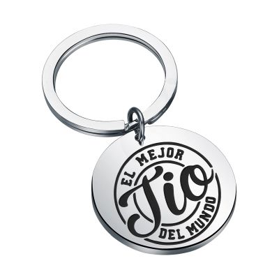 ENSIANTH Tio Keychain - Uncle Gift for Father's Day, Tio Key, S
