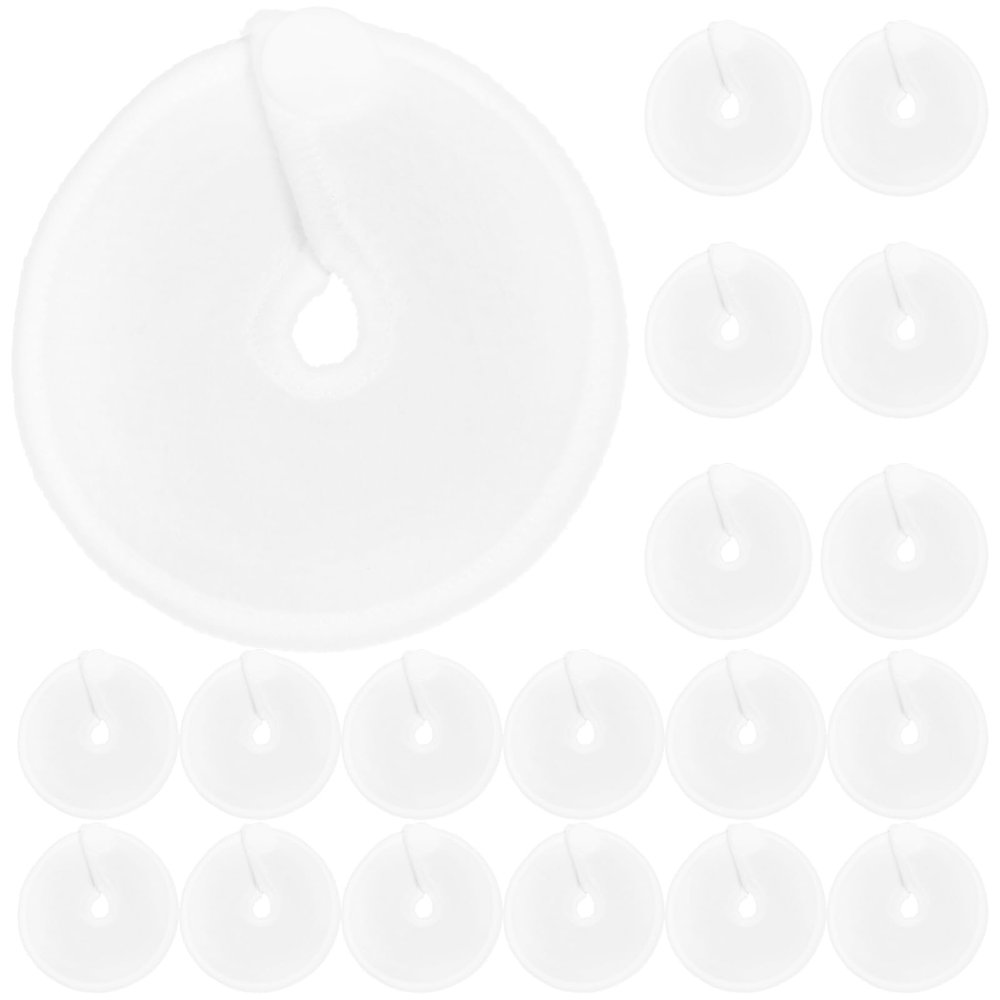 Ciieeo G Shape Tube Pads Holders Soft Breathable Abdominal Feeding Tube Button Covers Reusable Washable Nursing Care Protection 7.50X7.50X0.20In 28 Pack