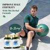 GinSen His Count Support for Men, Male Fertility Supplement, Added Vitamins & Herb Extract, 150 Capsules, Vegan Approved, Made in UK view 3