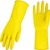 Aspect Duzzit Household Gloves, Dishwashing gloves, Extra Thickness, Long Sleeves, Kitchen Cleaning, Working, Painting, Gardening, Pet Care - Natural Rubber Latex Gloves  3 Packs (6 Pairs) (M) view 1