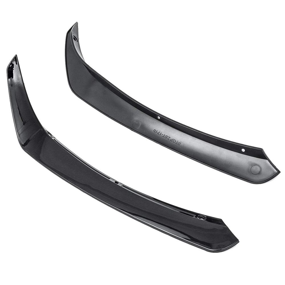 Jufjsfy Car Front Lower Bumper Side Spaoiler for - CLA-Class W117 C117 CLA45 CLA200 CLA220