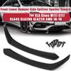 Jufjsfy Car Front Lower Bumper Side Spaoiler for - CLA-Class W117 C117 CLA45 CLA200 CLA220 view 2