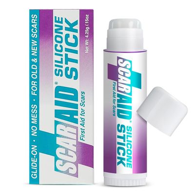 Silicone Scar Gel Stick for Scars After Surgery, C Section & Keloid Treatment  Silicone Scar Gel for Surgical Scars, Deep Scar Removal, Scar Aid & Scar Cream for Old and New Scars  4.25g