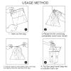 MFCGHXR 10 PCS Disposable Travel Sick Vomit Bags view 4