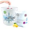 TaniTize Sunbed Cleaner Wipes, Antibacterial Wipes, Surface Cleaner, Kills: 99.99% of Germs & Harmful Bacteria. 500 Wipe Bucket + 500 Wipe Refill Roll view 1