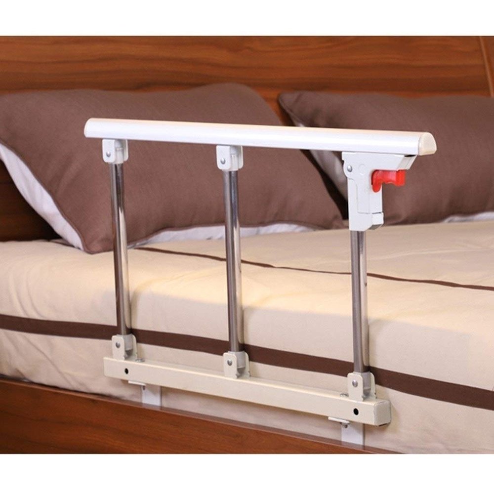 Bed Side Handrail Stainless Steel Guardrail Handle Based Hospital Bed Single Handrail Thickened Folding Nursing Bed Anti-fall Shelf Safety Assisting Rails (Color : D, Size : 70X40X