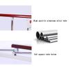 Bed Side Handrail Stainless Steel Guardrail Handle Based Hospital Bed Single Handrail Thickened Folding Nursing Bed Anti-fall Shelf Safety Assisting Rails (Color : D, Size : 70X40X view 4
