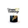 happy 17th birthday cake topper view 4