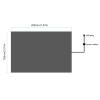 1PC Clothes Electric Heating Pad Far Infrared Graphene Heating Washable Bending Heat Fabric Mat Flexible Electric Heating Sheet Warmer 5V 3.7V 7.4V 40-70 view 3