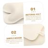 FRCOLOR Sauna Cap Set Lightweight Sauna Hat Portable Mittens Comfortable Hat Pad Bathroom Supplies Hair Protecting Bathing Accessories Set view 3