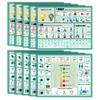 10Pcs Nonverbal Communication Board Waterproof Aphasia Patient Communication Tools Durable Non Verbal Communication Device Cards for Nonverbal Adults, Kids view 1