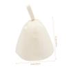 FOMIYES Sauna Cap Set for Men Felt Protective Cap Sauna Gloves and Hat Set for Bathing Comfortable view 2